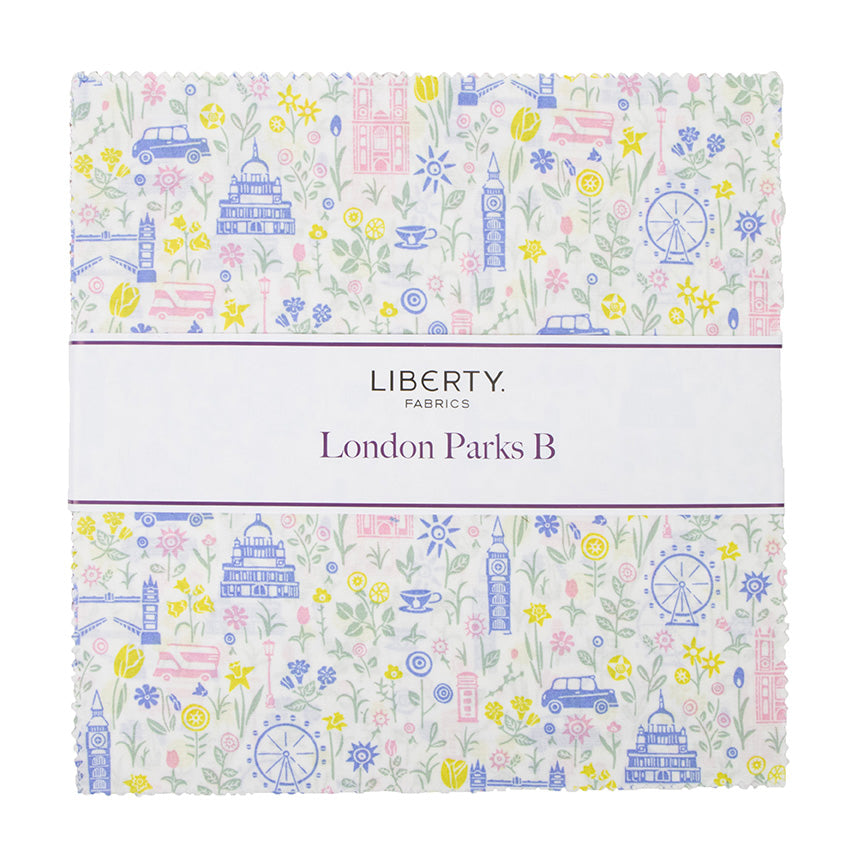 London Parks B 10" Stacker by Liberty Fabrics
