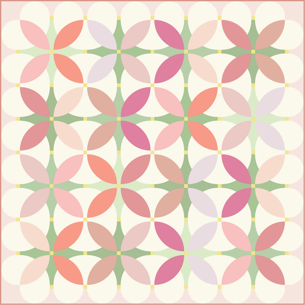 Retro Blossoms Quilt Kit | Lo & Behold Stitchery