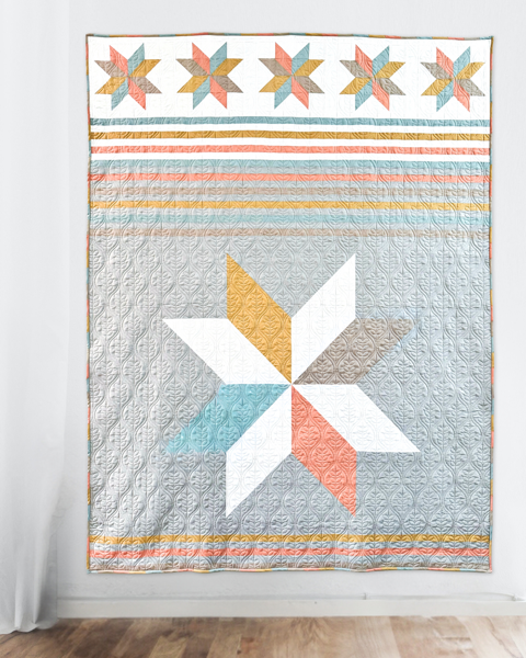 Uprise Quilt Kit - Pattern designed by Sew & Sew Quilting Co.