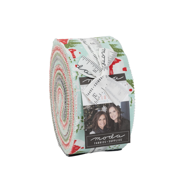 Merry Little Christmas Jelly Roll from Bonnie and Camille for Moda Fabrics