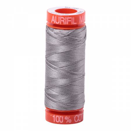 Aurifil 50wt Thread - Stainless Steel 2620 (OEKO-TEX)