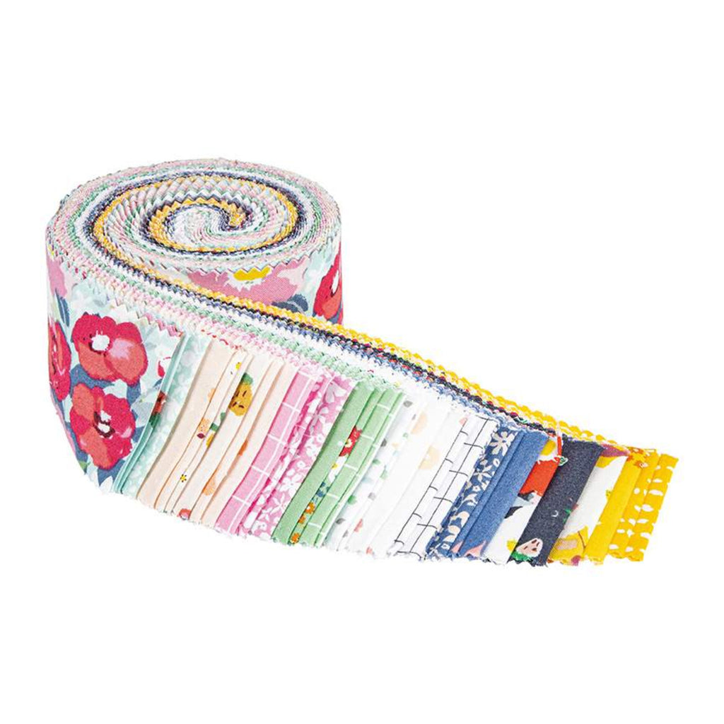 Misty Morning jelly roll by Minkikim for Riley Blake Designs