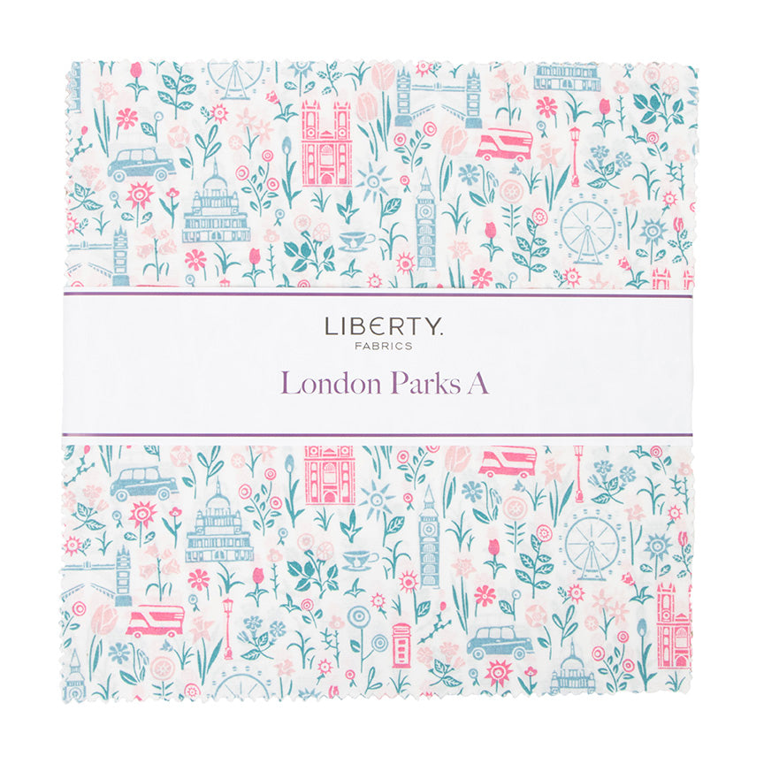 London Parks A 10" Stacker by Liberty Fabrics