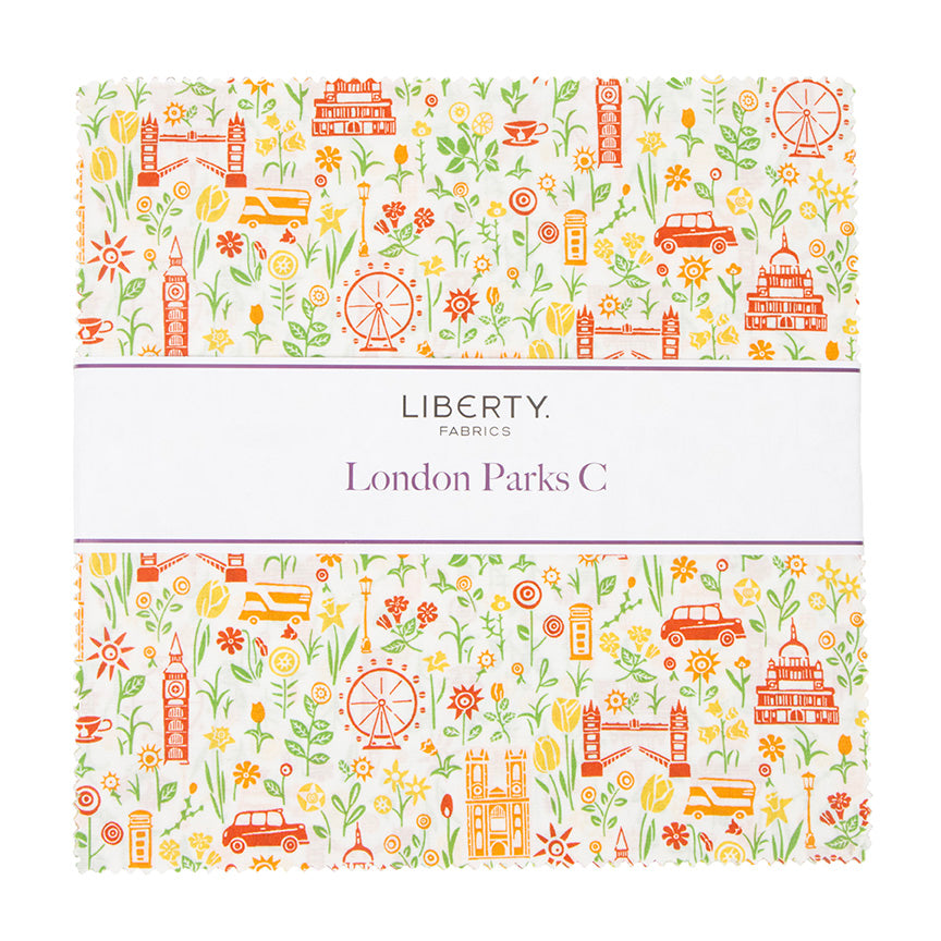London Parks C 10" Stacker by Liberty Fabrics