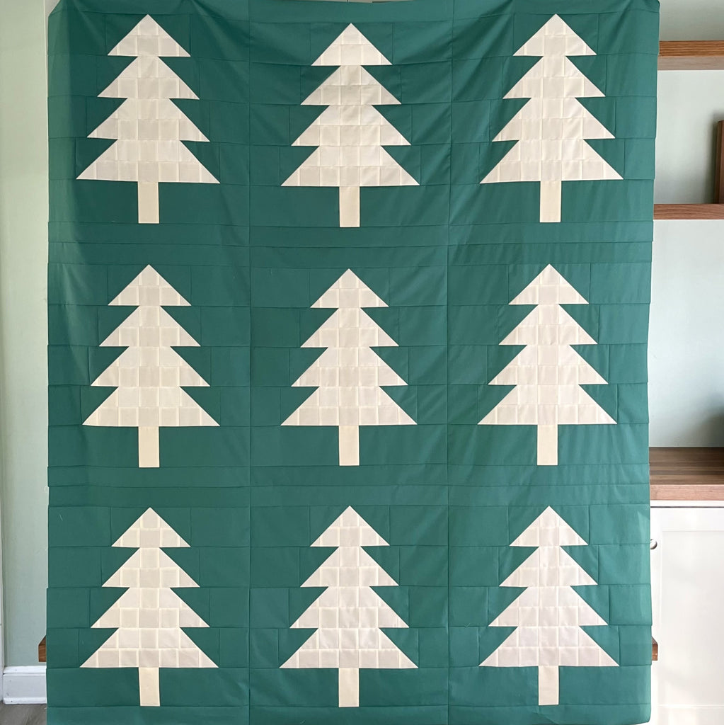 Farmhouse Christmas Quilt Kit curated by Going Coastal Fabrics