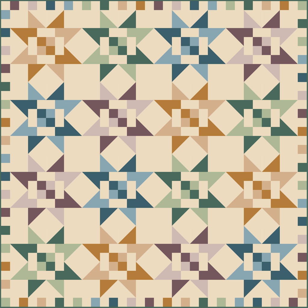 Fat Quarter Stars Quilt Kit - Signature
