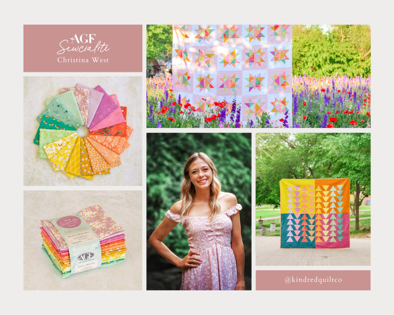 AGF Sewcialites Bundle Wildflower Hill Edition curated by Christina West