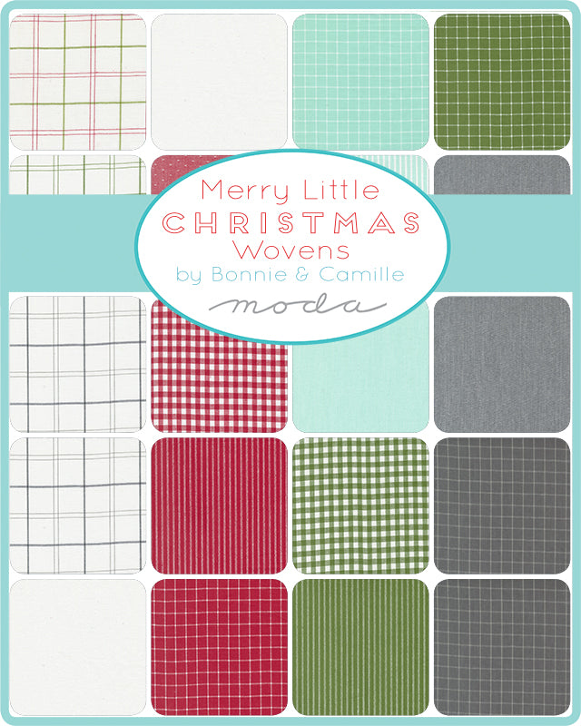 Merry Little Christmas Wovens charm pack by Bonnie & Camille for Moda Fabrics 1