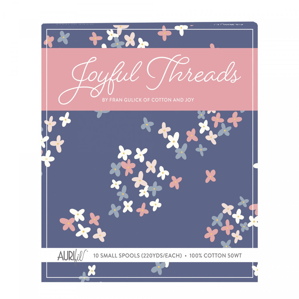 Aurifil 50wt Thread - Joyful Threads by Fran Gulick