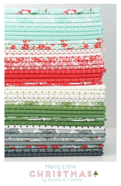 Jelly Roll Merry Little Christmas by Bonnie and Camille for Moda Fabrics