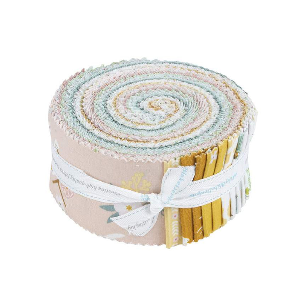 Emma jelly roll by Citrus and Mint Designs for Riley Blake Designs